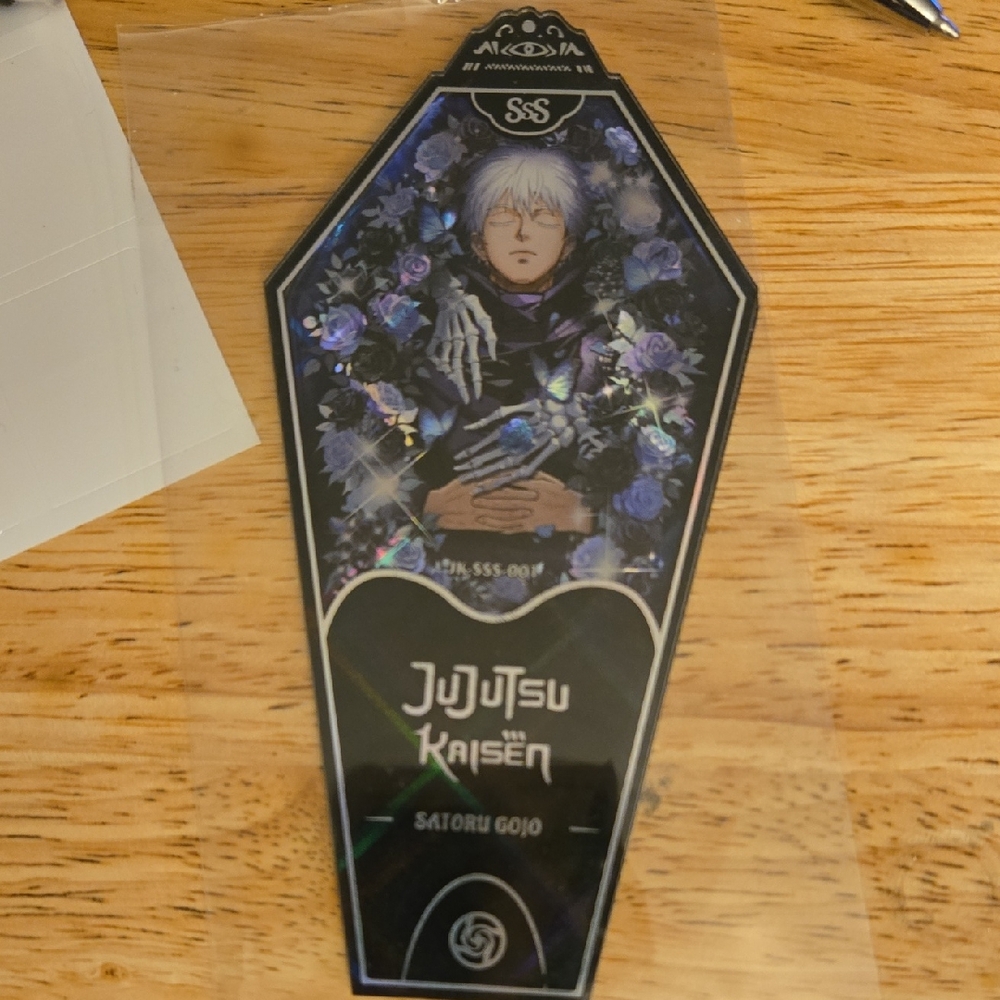 Jujutsu Kaisen Satoru Gojo Coffin-Shaped Sticker